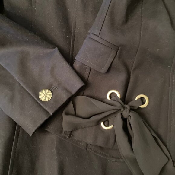 NANETTE LEPORE JACKET NAVY 8 US - Picture 4 of 4